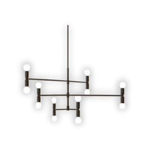 -R M101712 luster 12xE27 Max.60W/220V Mitea Lighting