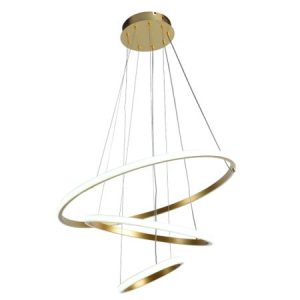 M10902-3 FG 600mm LED mat zlatna visilica 50W 3CCT Mitea Lighting