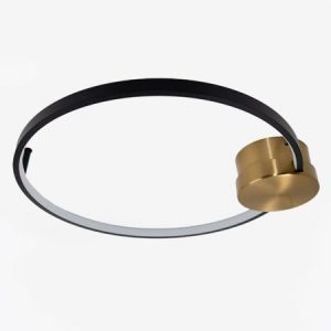 M10913-2 BR 600mm LED plafonska lampa crna + staro zlato 37W 3000K Mitea Lighting (25 mes.)