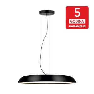 ARCADIA MPD750-800 B peskareno crna LED visilica 91W 3000K 5y Mitea Lighting