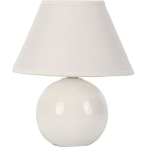 M1012 bela 1x40W E14 keramicka stona lampa Mitea Lighting