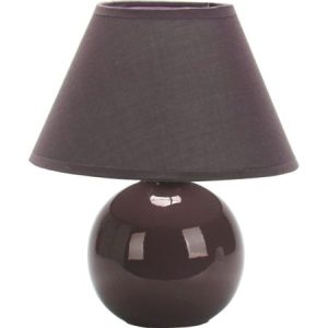 M1012 braon 1x40W E14 keramicka stona lampa Mitea Lighting