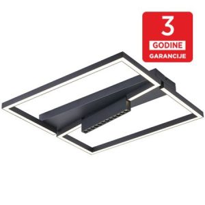 M10936 LED PLAFONSKA LAMPA 36W 3000K peščano crna 3Y Mitea Lighting