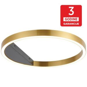M10934 LED PLAFONSKA LAMPA 20W 3000K crna + brušeno zlatna 3Y Mitea Lighting