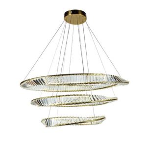 M10980-3 1000mm LED visilica sa kristalima i daljinskim 150W 3CCT Mitea Lighting