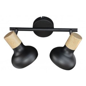 M160620 crna spot lampa 2xE14 40W Mitea Lighting