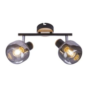 M180120 crna spot lampa 2xE14 40W Mitea Lighting