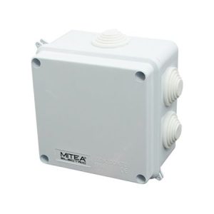 ME-K100x100x70mm razvodna kutija sa gumenom zaptivkom (7 uvodnica) IP65 Mitea Electric