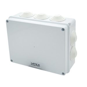 ME-K200x155x80mm razvodna kutija sa gumenom zaptivkom (10 uvodnica) IP65 Mitea Electric