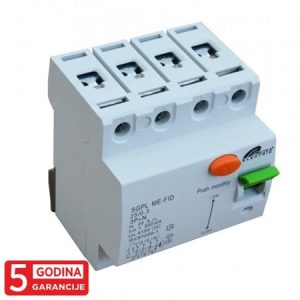ME-FID sklopka 25A 30mA 3P+N SGPL 5Y Mitea Electric
