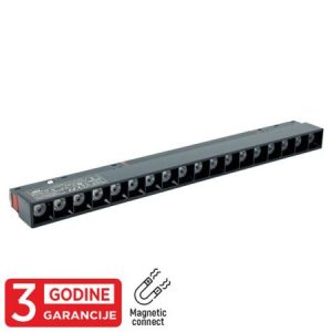M204004-330 4000K 18W 48V LED magnetna linearna svetiljka 24° 330x22x45mm 3Y Mitea Lighting