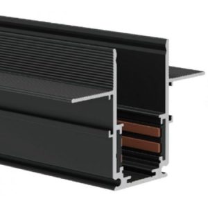 Šina 2m 13mm SLIM-UGRADNA CRNA za 48V LED magnetnu rasvetu 64.5x45.7mm Mitea Lighting