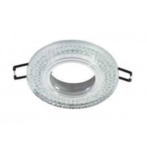 M206039 Ugradna svetiljka transparentna+kristali okrugla Mitea Lighting