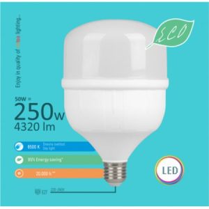 LED sijalica ECO E27 50W 6500K T7 Mitea Lighting