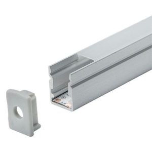 MA624 Aluminijumski profil za LED trake nadgradni set sa difuzorom 2000x10x13mm Mitea Lighting