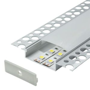 MA4013 Aluminijumski profil za LED trake 40x13x2000mm ugradni sa difuzorom 2m Mitea Lighting