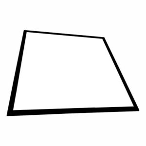 M203422 6500K 595x595 (600x600) ugradni backside light LED PANEL crni ram 40W 3600lm 220V Mitea Lighting (25 mes.)