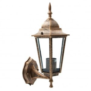 M2002-G BRAON max.1x60W IP44 E27 bastenska lampa, fenjer Mitea Lighting