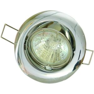 M2040 ugradna halogena lampa-rozetna MR16 1x50W hrom Mitea Lighting