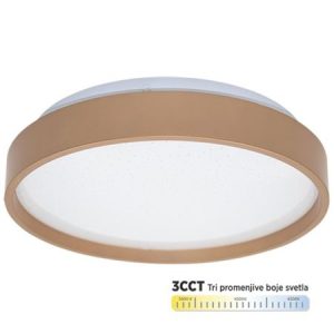 M205540-GD ZLATNA 15W fi260mm LED SMD CCT 3000~6500K plafonjera Mitea Lighting (25 mes.)