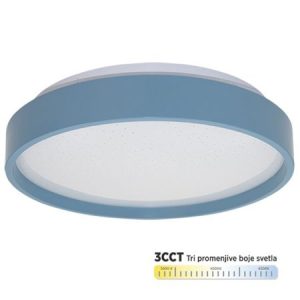 M205540-P PLAVA 15W fi260mm LED SMD CCT 3000~6500K plafonjera Mitea Lighting (25 mes.)