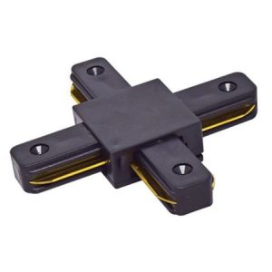 Konektor crni metalni X za sinski LED reflektor Mitea Lighting