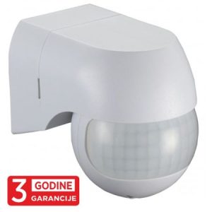 M277-1 beli senzor IP44, sa podešavajućim uglom 3Y Mitea Lighting