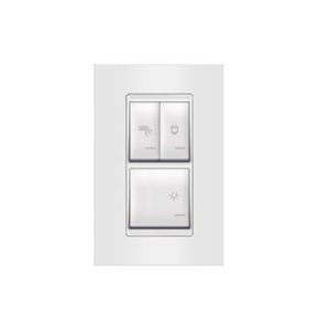 Aling set sklopki sa indikatorom za kupatilo vertikalna univerzalna 3x16AX 250V 72323.00 EXPERIENCE