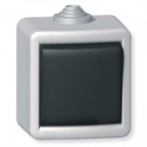 Aling obican siluminski prekidac sivo/antracit IP55 281.1A OG Armor