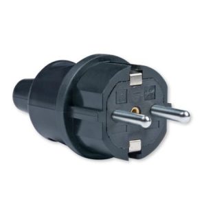 Aling dvopolni utikac Standard crni 306.13