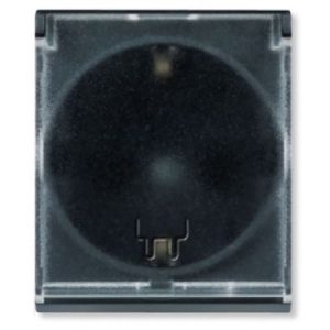 Aling 2M Priključnica šuho II sa poklopcem antracit siva 16A 653.AT MODE