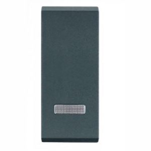 Aling 1M obican prekidac sa indikatorom antracit sivi 16A 6692.A MODE