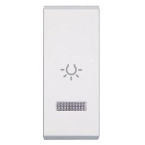 Aling 1M tipka svetlo bela sa indikatorom 65421.0 MODE