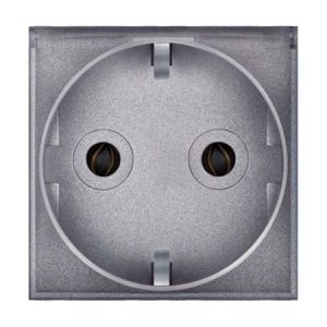 Aling E-2M Priključnica šuho sa poklopcem siva 74153.ST EXPERIENCE