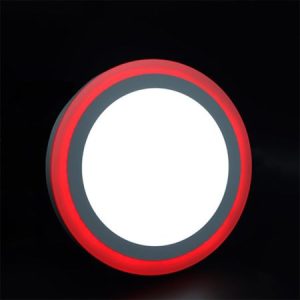M18NO-D 18+6W 6500K+crvena nadgradni okrugli LED panel Mitea Lighting