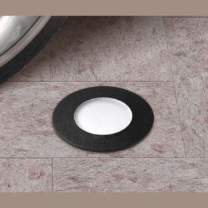 CECI 90 okrugla crna spoljna ugradna lampa IP67 1xGU10 LED 3.5W 4000K-sijalica ukljucena uz proizvod 1F1.000.000.U1L Fumagalli