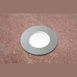 CECI 90 okrugla siva spoljna ugradna lampa IP67 1xGU10 LED 3.5W 4000K-sijalica ukljucena uz proizvod 1F1.000.000.U1L Fumagalli