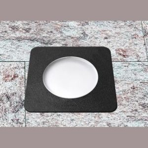 CECI 90 kvadratna crna spoljna ugradna lampa IP67 1xGU10 LED 3.5W 4000K-sijalica ukljucena uz proizvod 1F4.000.000.U1L Fumagalli