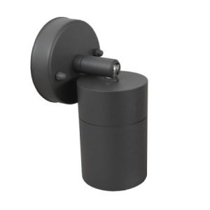 M954 ANTRACIT SIVA 1xGU10 IP44 bastenska lampa zidna Mitea Lighting