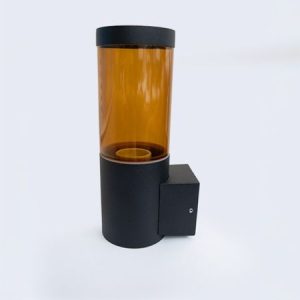 M914 C CRNA 1xE27 max. 25W IP54 bastenska lampa zidna Mitea Lighting