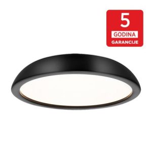 ARCADIA MCL750-450 B peskareno crna plafonjera 24W 3000K LED 5y Mitea Lighting