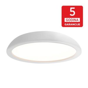 ARCADIA MCL750-450 W peskareno bela plafonjera 24W 3000K LED 5y Mitea Lighting