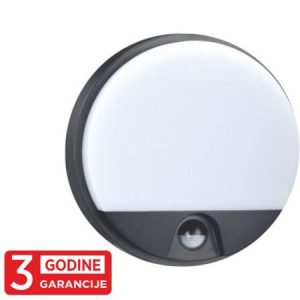 M272-73B-S 15W IP54 LED crna plafonska lampa sa IR senzorom pokreta 3Y Mitea Lighting