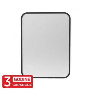 M209496 600x800x25mm Touch CCT 3000~6500K IP44 crno Ogledalo sa pozadinskim LED osvetljenjem 20W 3Y Mitea Lighting