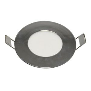 LED panel ugradni okrugli 3W hrom Mitea Lighting