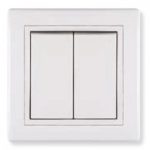 Aling serijski prekidač beli 606.00 Prestige