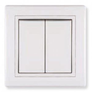 Aling serijski prekidač beli 606.00 Prestige