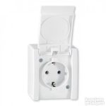 Aling priključnica šuho II keramičko jezgro bela IP44 241.00 OG Power