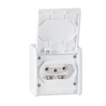 Aling priključnica šuho III keramičko jezgro bela IP44 243.00 OG Power