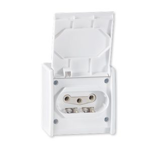 Aling priključnica šuho III keramičko jezgro bela IP44 243.00 OG Power